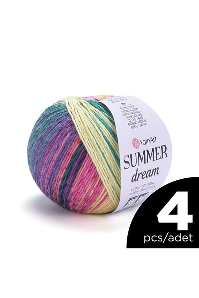 Yarnart SUMMER DREAM - 4305 - 4 ΤΕΜ