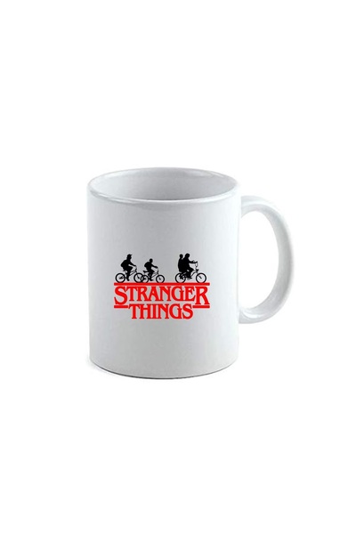 OEM Κούπα λευκή εξατομικευμένη Stranger Things, INOVATIX®, 330 ml.