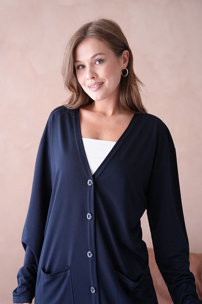 Lamierra Mamă Cardigan lung sezonier mărime mare