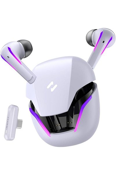 STOREMAX Emn Tw970 Tws Rgb Gaming Bluetooth Headset - 2.4Ghz and Bluetooth Mode (White) Ci̇ St5 1133631