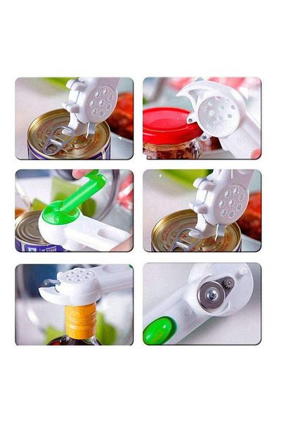 Generic 7-in-1 Multi-Purpose Can and Bottle Opener