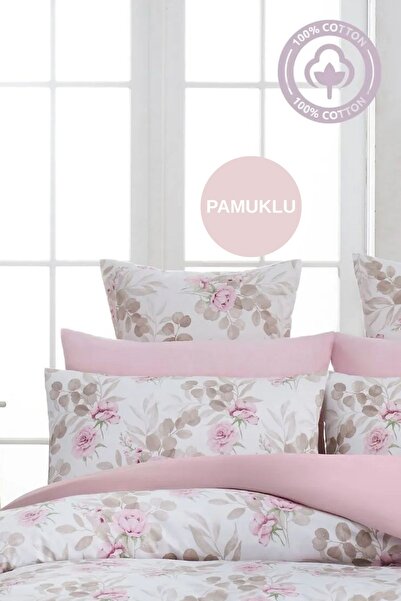 Sheri Home Tekstil Plain Check Kobin Pamuklu 2’li Yastık Kılıfı 50*70 Cm
