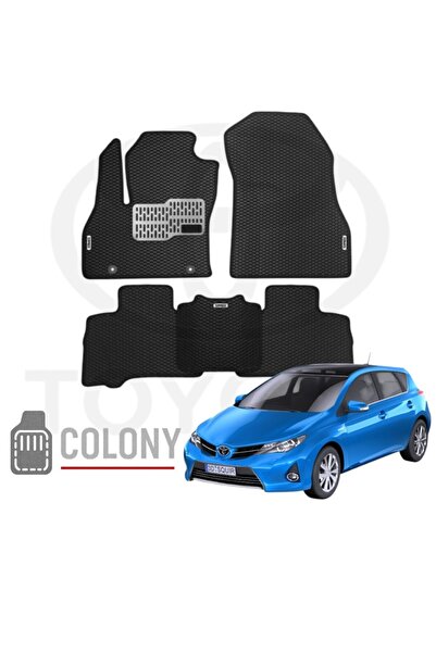 COLONY Toyota Auris (12-18) Hücreli Premium Eva Paspas Seti Tam Set Paspas Ta...