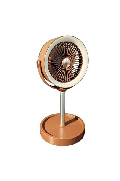 Inovaxis Masa Tipi Midi Fan – Taşınabilir Şarjlı Kademeli Hız ve Yükseklik Ayarı