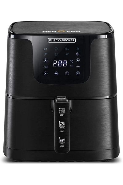 Black&Decker Black Decker Digital Air Fryer - 1700 Watt - Black - Af7010-b5