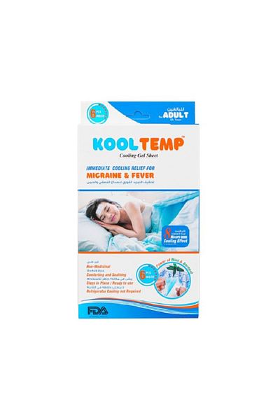 Kooltemp ADULT PATCHES 6"S COOLING GEL