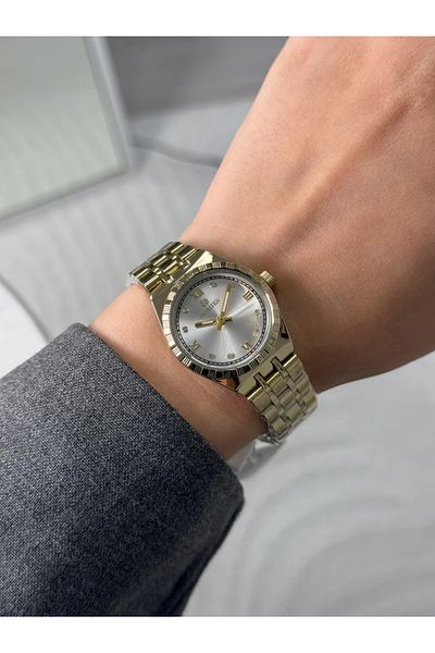 Homies Guaranteed Premium Women's Wrist Watch Gold (White Dial) Rshms-178