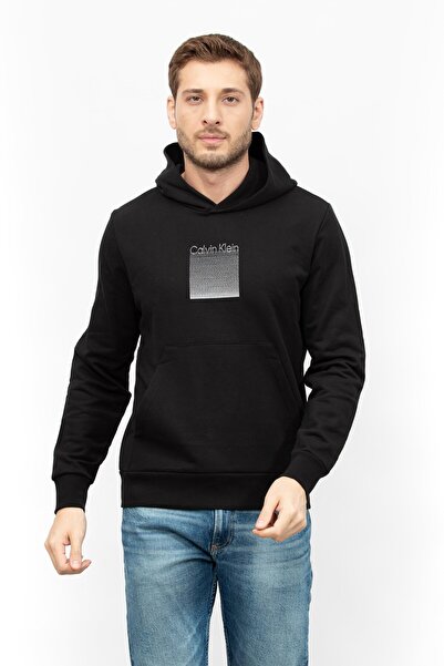 Calvin Klein Erkek Sweatshirt Siyah