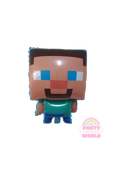 party world Game Themed Blue Foil Balloon – 60 cm