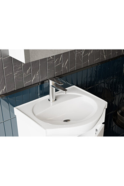 KAREN BANYO Kaiser 50 Cm Dolap Uyumlu Seramik Lavabo