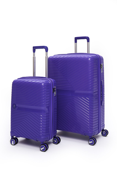 ELATAE Exclusive Pro Polipropilen Kırılmaz 2'li Valiz Seti Büyük Boy - Kabin ...