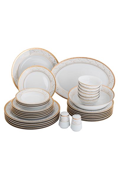 HIC Dinner Set - White