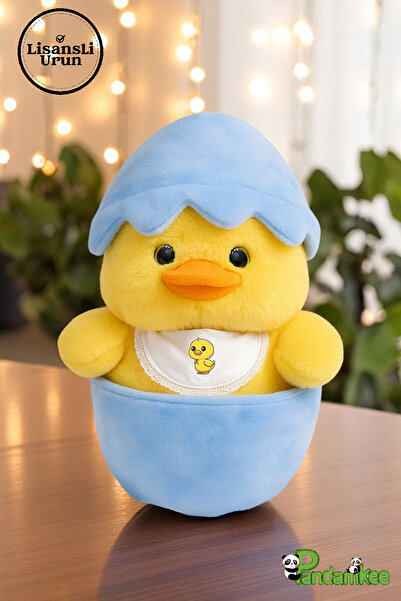 Princess Bear Peluş Süpriz Yumurtalı Sevimli Civciv - Peluş Oyuncak - Pandamkee