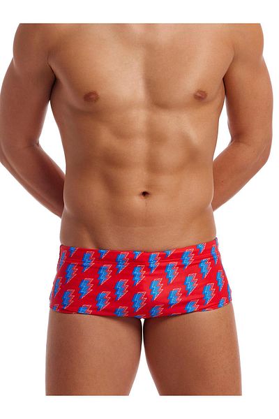 Funky Trunks Hot Volt Men's Training Swim Trunks, 14cm Trunks