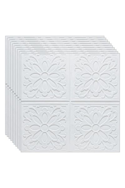 NEXTLY Set 40 X Tapet Autoadeziv 3d , Pentru Perete Sau Tavan, Design Modern, Waterproof, Ajustabil