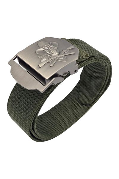 HARD STONE Belt - Green
