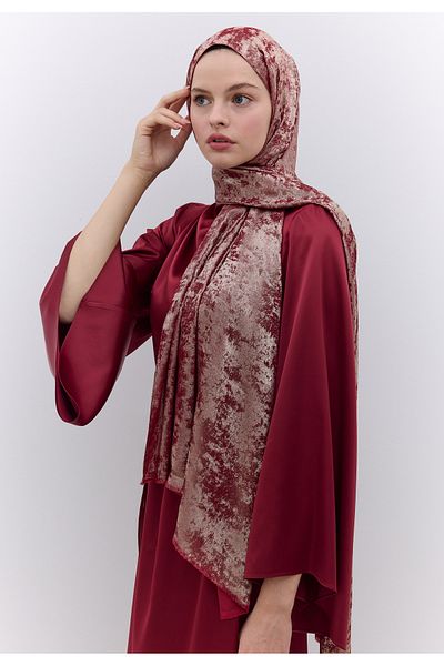 Fresh Luxury Shine Shawl Red