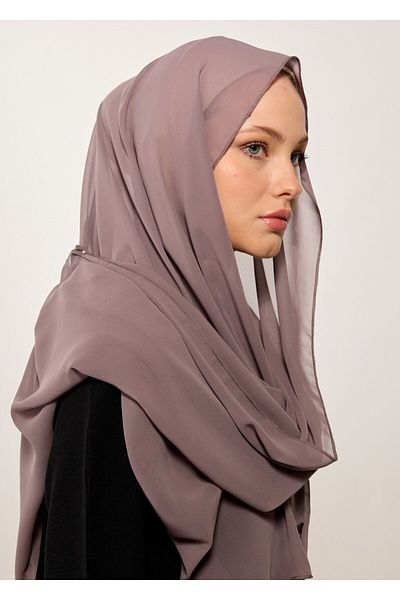 HOUSE OF MODEST - Mink Chiffon Shawl