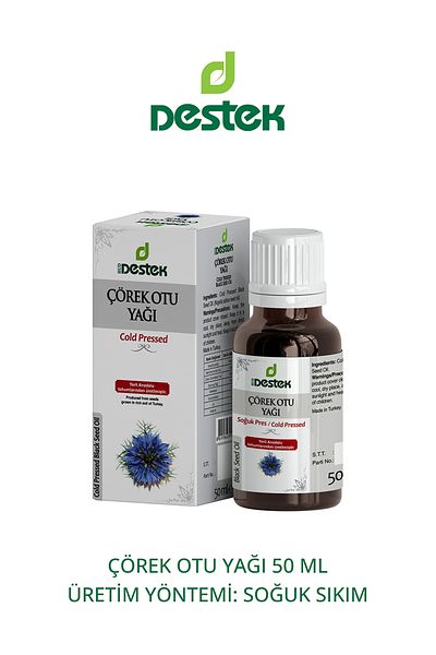 Destek Black Cumin Oil 50 ml Cold Press