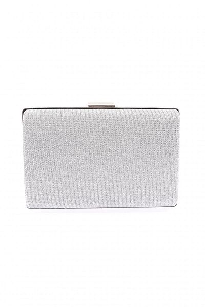 DGN Cupra Silver Women's Evening Dress Clutch Bag - 3863152