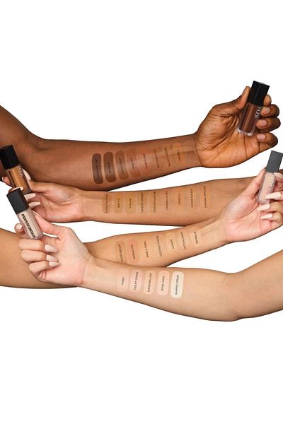 Huda Beauty Matte & Radiant Liquid Concealer - Faux Filt'r Concealer Crumble 7.1N