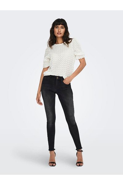 ONLY Emily Life Women's Black Jeans ( 15157997 -Blad)