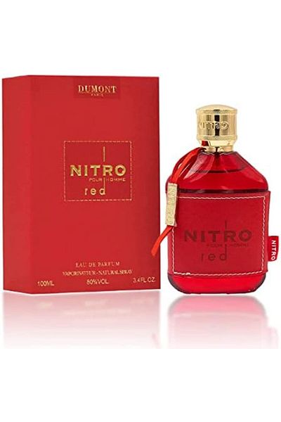 Dumont Nitro Red Eau de Parfum for Body by (3.4 oz) - Men's Fragrance