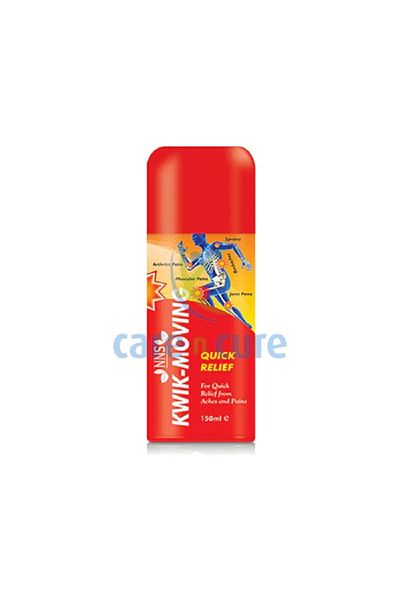Kwik MOVING SPRAY QUICK RELIEF 150ML