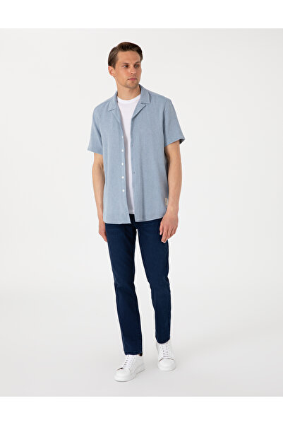 Pierre Cardin Lacivert Straight Fit Jean Pantolon 50302667-VR033