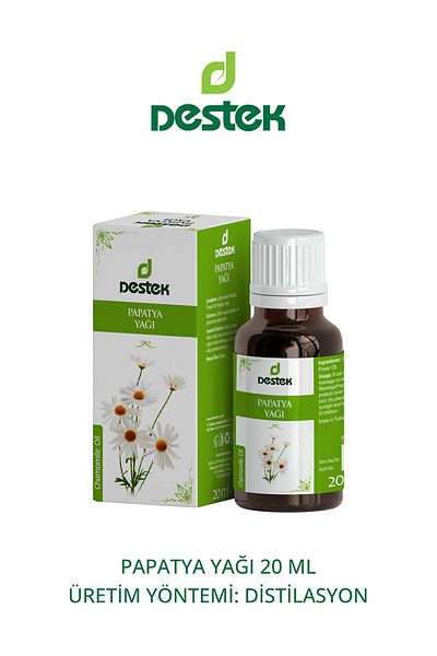 Destek Chamomile Oil (Distilled) 20 ml