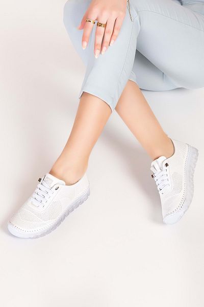 Gondol Pantofi de vară din piele naturală, confortabili, flexibili, cu talpă ușoară, kla.3622