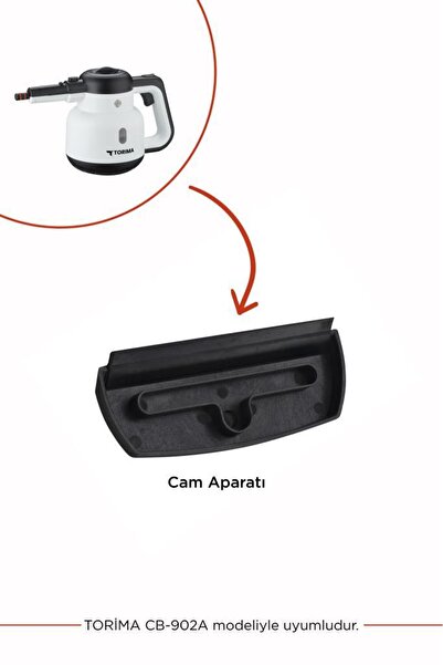 Torima Buharlı Temizleyici Makinesi Uyumlu Yedek Cam Aparatı CB902A