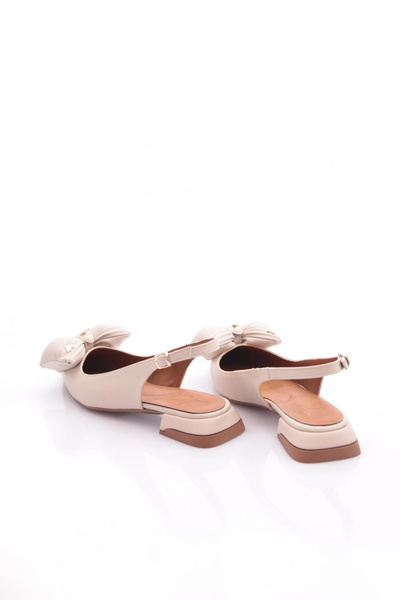 DGN 2888 Women's Bow Detailed Ballerinas