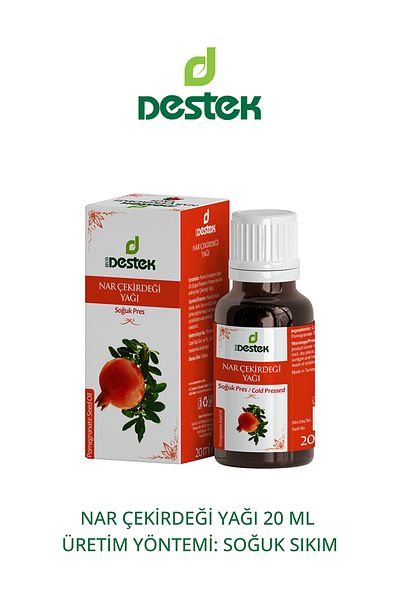 Destek Pomegranate Seed Oil 20 ml Cold Press