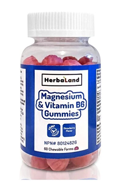 Herbaland Magnesium Vitamin B6 60 Gumies