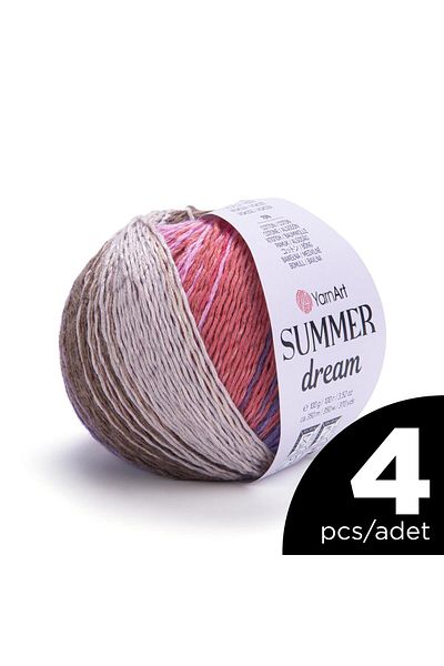 Yarnart SUMMER DREAM - 4315 - 4 ΤΕΜ
