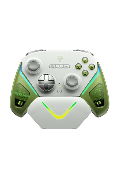 EasySMX D10 - Kablosuz Gamepad - Hall Effect Stick - Drift & Dead , PC/Switch/Steam Uyumlu - Yeşil