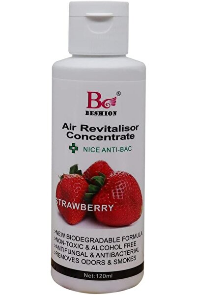 Beshion برائحة الفراولة ١٢٠ مل - قطرات زيت عطري قابلة للذوبان في الماء من بيش...