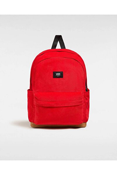 Vans حقيبة ظهر رياضية من Old Skool للجنسين باللون الأحمر