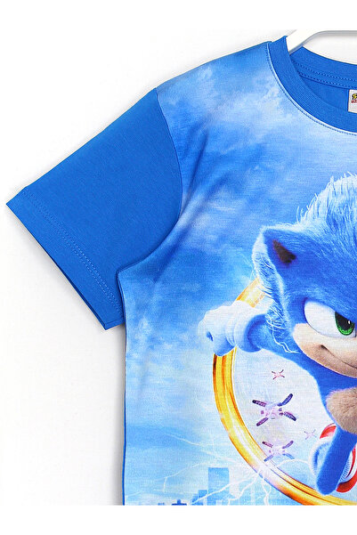 DobaKids Καλοκαιρινό κοντομάνικο μπλουζάκι Hedgehog Sonic The Hedgehog