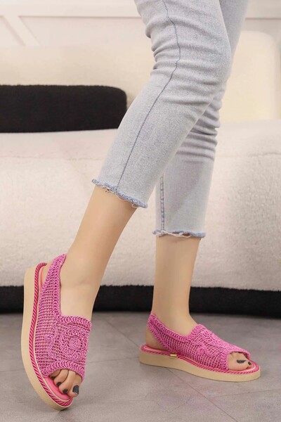 Mamito Ayakkabı Dzy 201 Flat Sole Steel Mesh Sandals