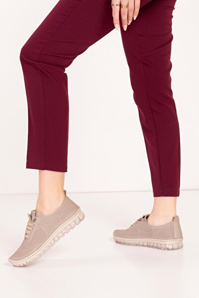 Gondol Hakiki Deri Rahat Esnek Hafif Taban Yazlık Ayakkabı kla.3622