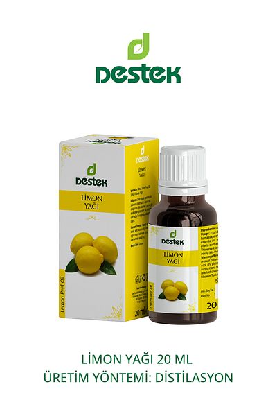 Destek Lemon Oil 20 ml Essential Oil