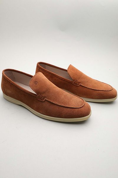 Gondol Men's Genuine Leather Classic Loafer Tan 45 Ttx. 601215