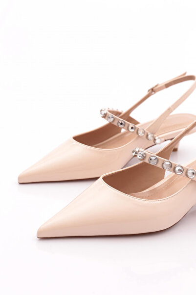 DGN Kadın Taşli Topuklu Ayakkabı 41643236