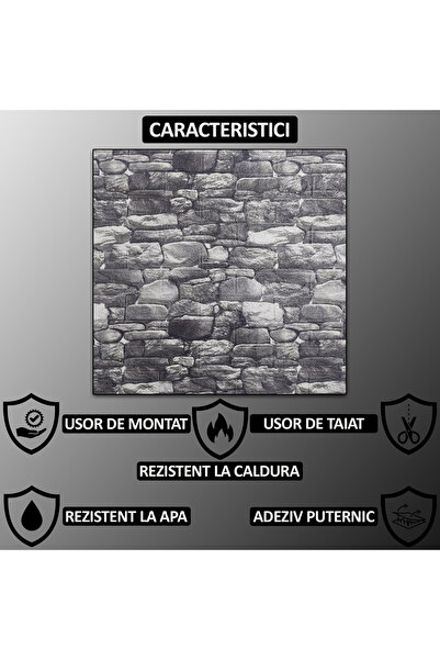 NEXTLY Set of 100 Self-Adhesive 3D Wallpaper, For Wall Or Ceiling, Waterproof, Adjustable, Adhesive