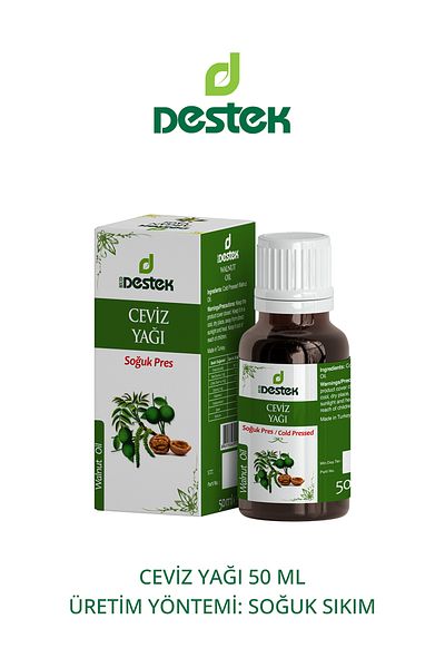 Destek Walnut Oil Cold Press 50 ml