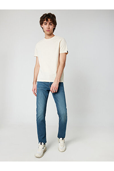 Loft Ανδρικό μονόχρωμο μπλουζάκι - Lf2029278