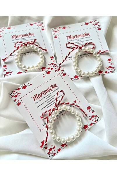 BY DİLEK ÇETİN ACCESSORY Boncuklu marteniçka bileklik (10 adet)