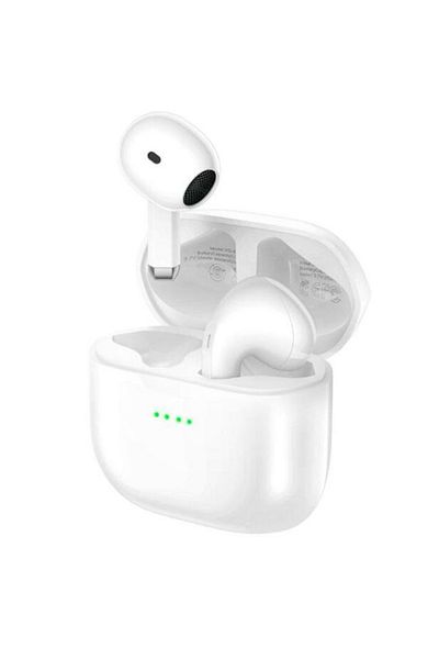 REDz Accessories Căști wireless, Xo-x22, Bt5.3, Tws, capacitate 250 mAh, autonomie baterie 4 ore, alb